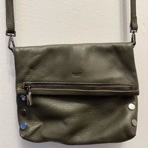 Hammitt Olive Leather Crossbody Bag